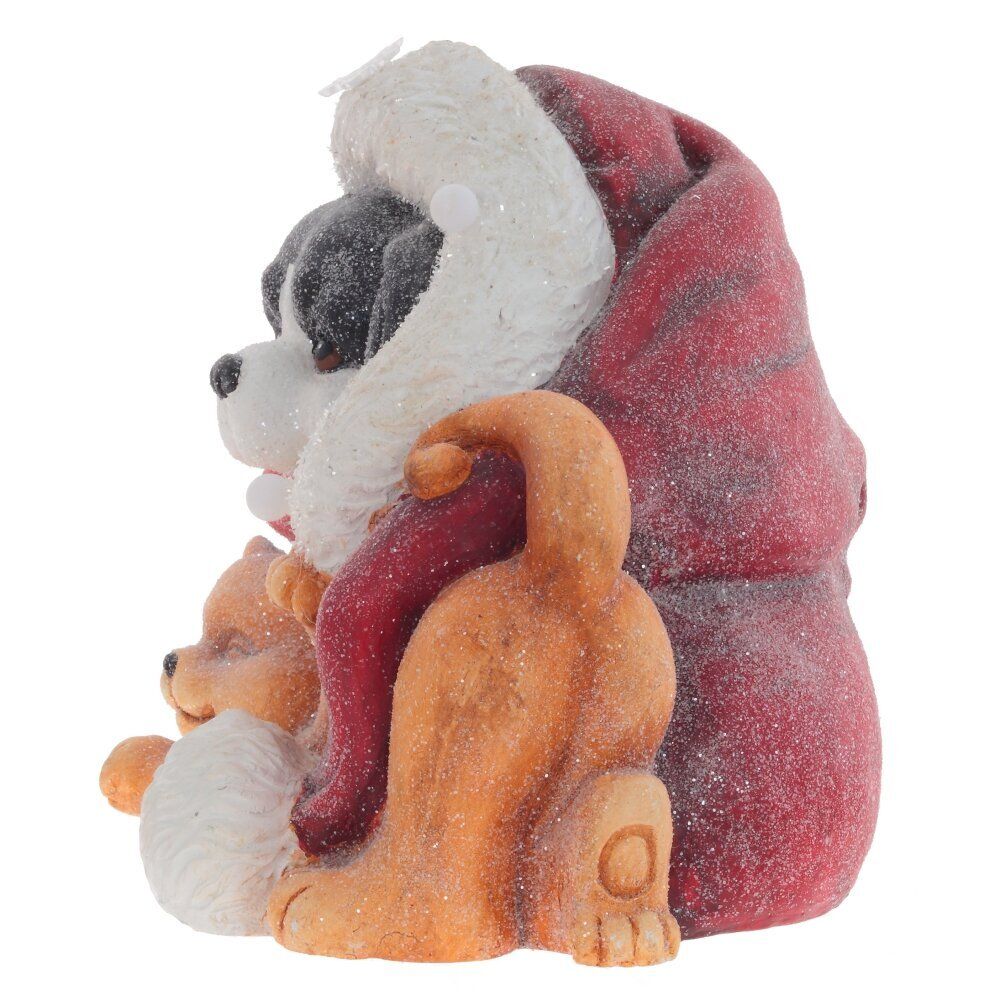 GAEM Фигурка декоративная с подсветкой "Щенок и котёнок" (AAAх3 н/п), L37 W29 H32 см