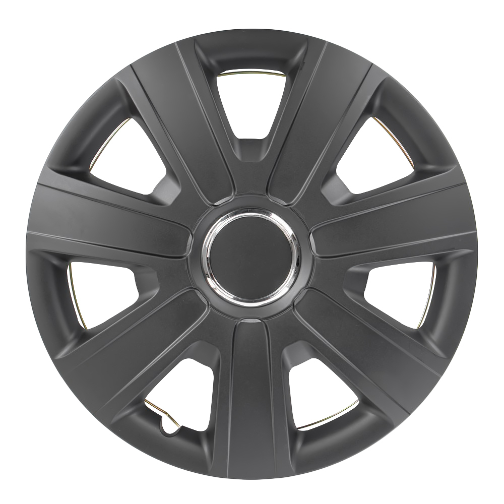Колпаки R14 Gamma 4шт (черно-матовые) ABS-пластик ARNEZI A0702049