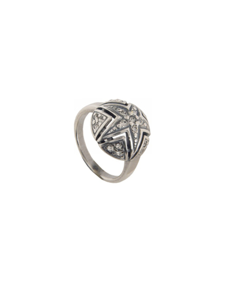 "Астрон" кольцо в серебряном покрытии из коллекции "Звездочет" от Jenavi