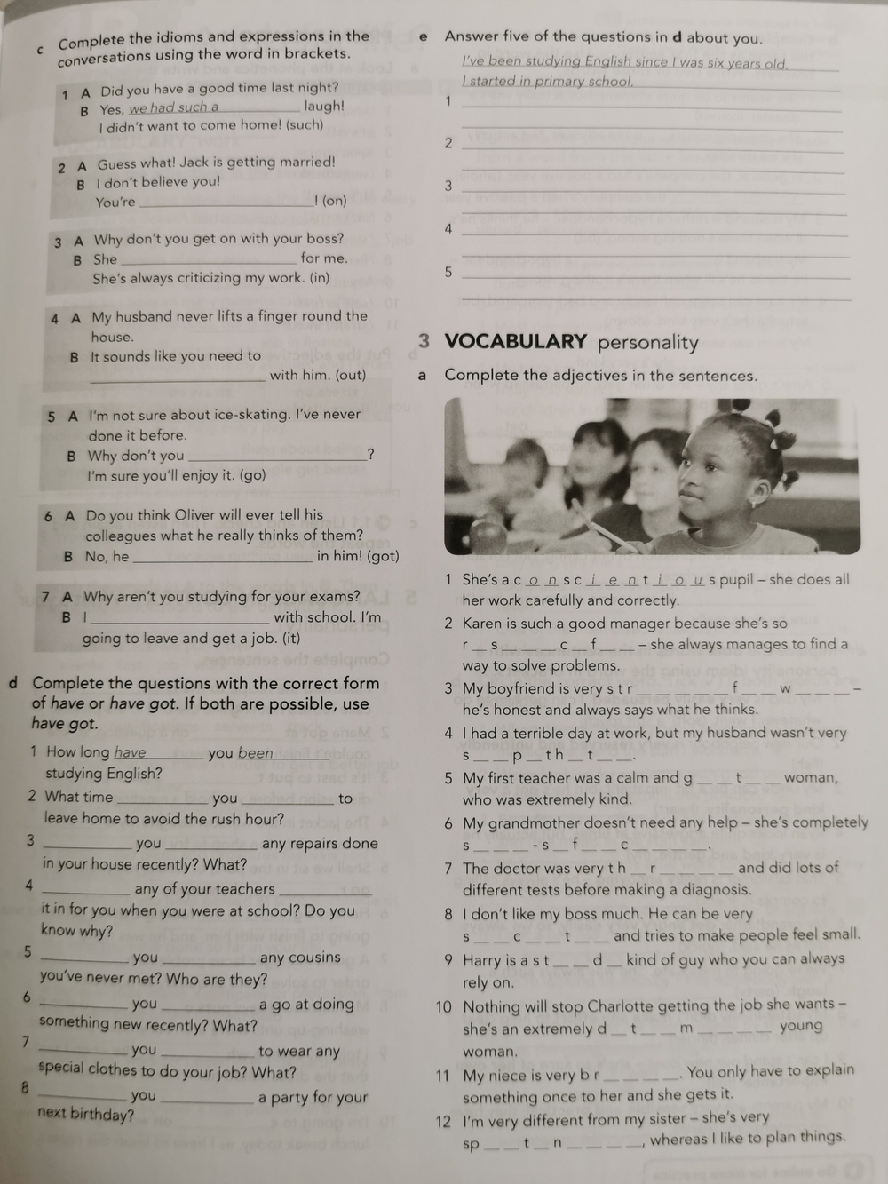 English File (4th edition): Advanced Workbook with key