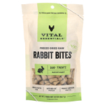 Vital Essentials, Сублимированное сырье, лакомства для собак, укусы кроликов, 56,7 г (2 унции)