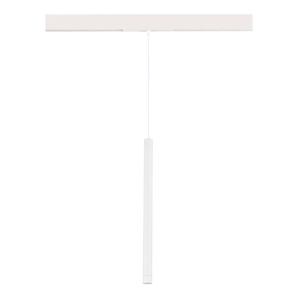 ST683.536.08 Магнитный трековый светильник Белый LED 1*8W 3000K 450Lm Ra90 24° IP20 D30xH500 48V SKYLINE 48