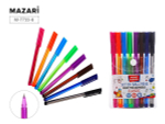 Набор шариковых ручек 1,0мм, 8цв. CLASSIC (Mazari)