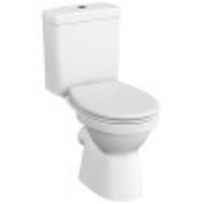 Комплект напольного безободкового унитаза S10 Open-Back, сиденье микролифт, механизм 3/6 л