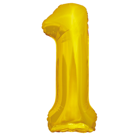 Цифра 1 "Золотой" (34''/86 см)