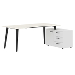 Стол для руководителя угловой 1800 JAY (Джэй)