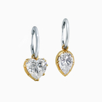 Ассиметричные серьги - кликеры 