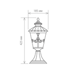 Diadema S черное золото ландшафтный светильник IP44 GLYF-8046S