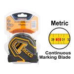 Рулетка 8х25 мм INGCO HSMT8808.1 INDUSTRIAL