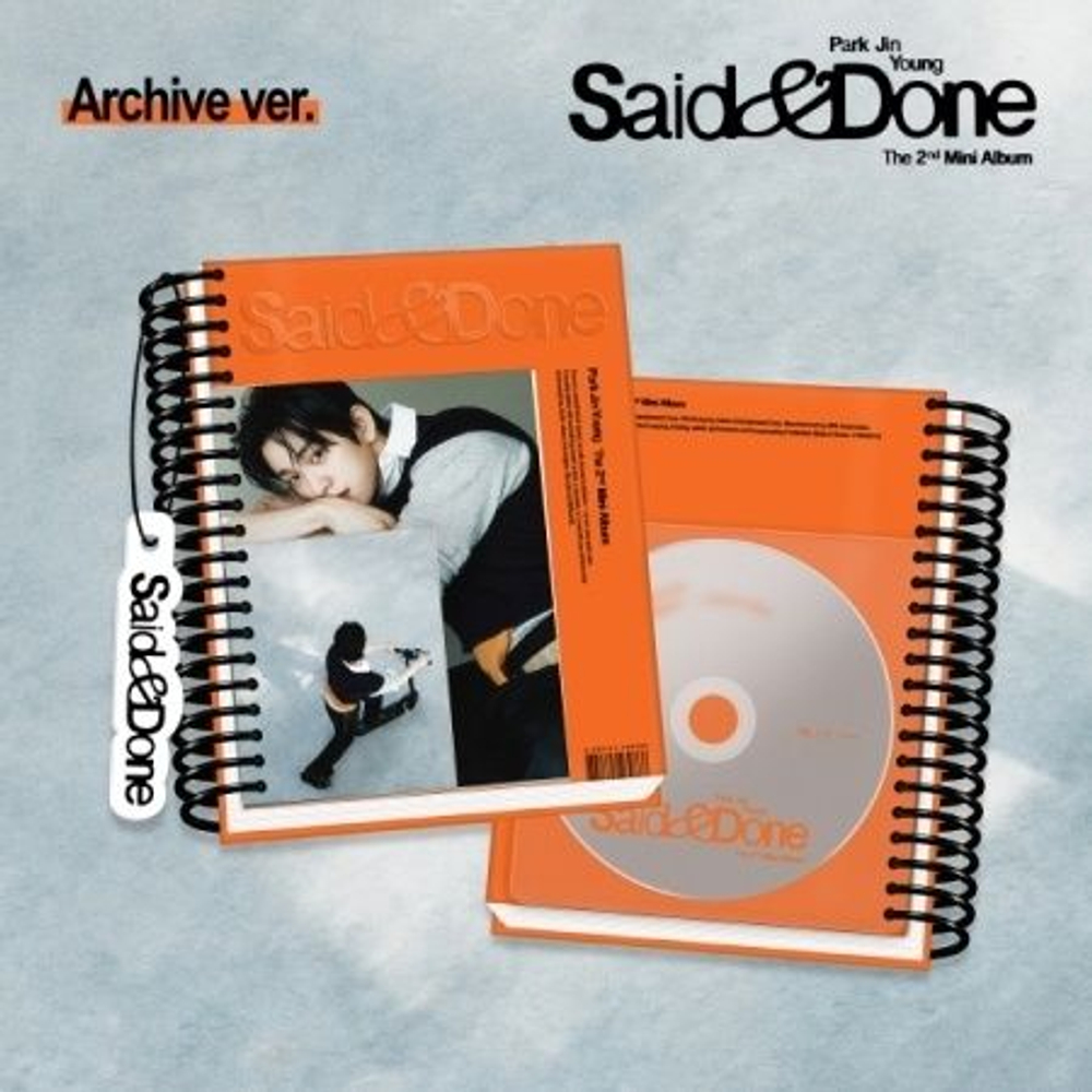(ПРЕДЗАКАЗ) Альбом PARK JIN YOUNG (GOT7) - SAID & DONE 2nd Mini Album ARCHIVE Version