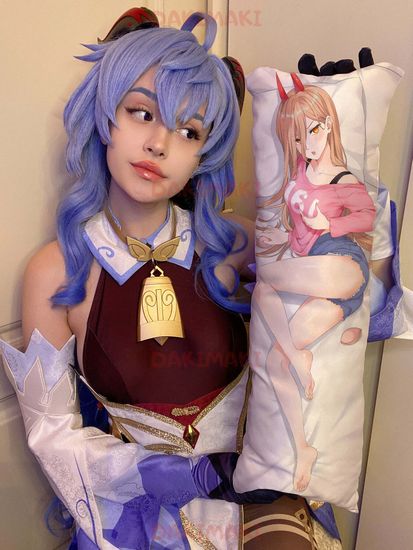 Мини дакимакура Пауэр из Человек-бензопила арт. M0885, 60х20 см