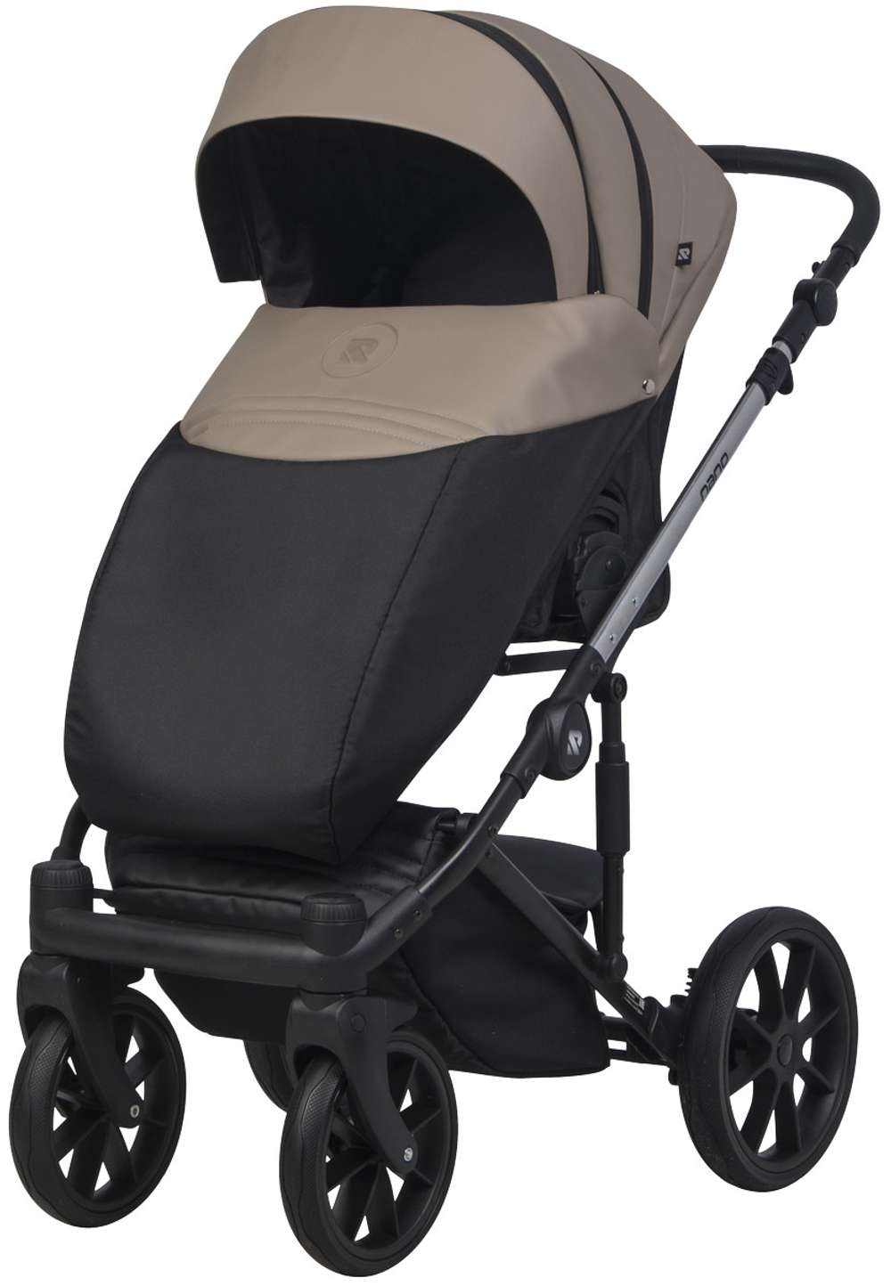 Детская коляска Riko Nano Thermo Ecco 3 в 1 с автокреслом Rant Cruise Grey 04 Cappucino (капучино)