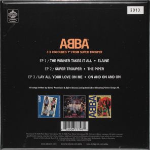 ABBA / Super Trouper - The Singles (Coloured Vinyl)(3x7" Vinyl Single)