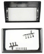 Магнитола для Toyota Corolla 120 2000-2007 (рамка черная с воздуховодами) - Teyes LUX ONE 360 монитор 12.3" 2K QLED на Android 10, 6Гб+128Гб, CarPlay, 4G SIM-слот, 4 камеры в комплекте