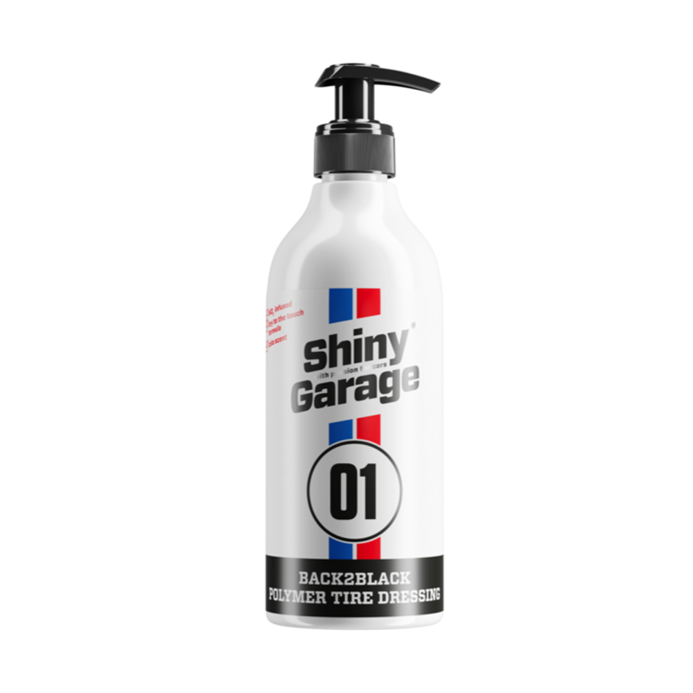 Shiny Garage Чернитель резины с SiO2 Back2Black Polymer Tire Dressing 500мл