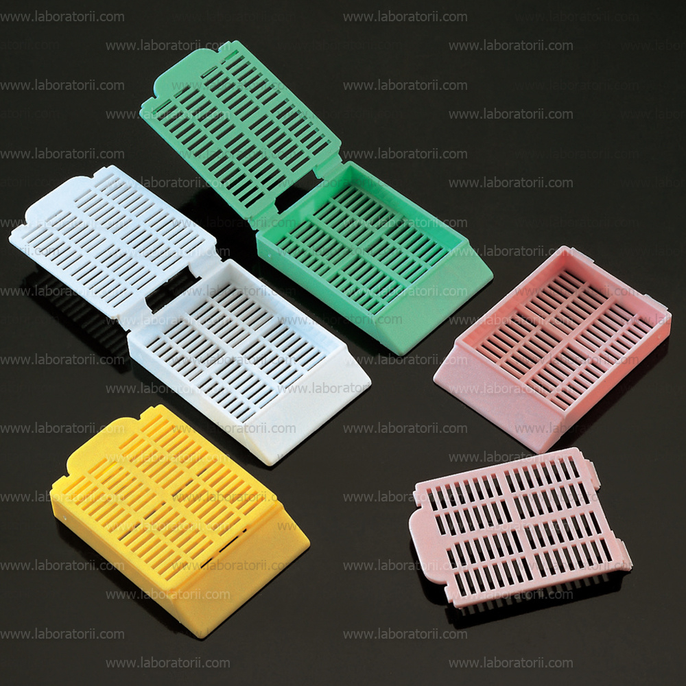 Кассеты гистологические,заливные, с круглыми отверстиями без крышек (500 шт/уп).