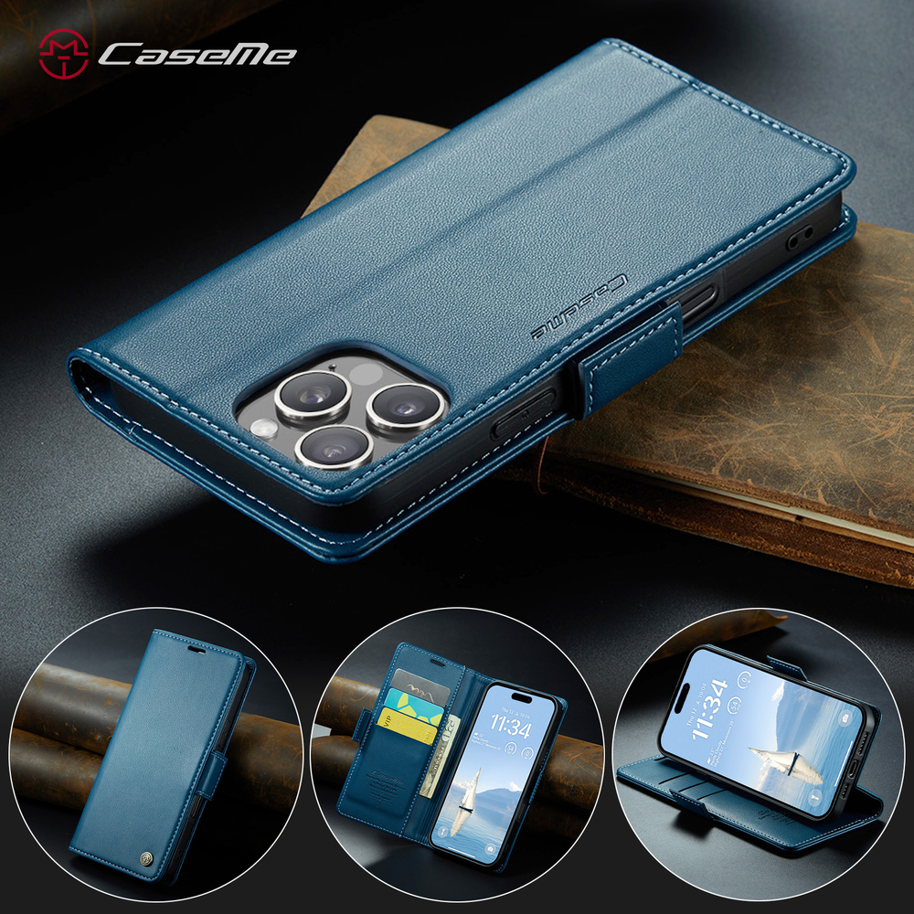 Чехол-книжка CaseMe Smooth iPhone 16 Pro Max