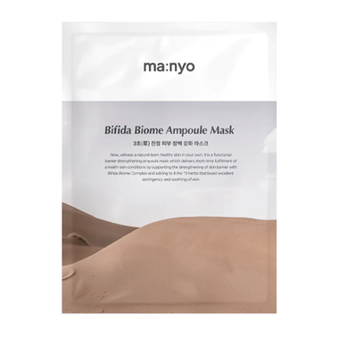 Тканевая маска для лица с бифидобактериями MANYO FACTORY Bifida Biome Ampoule Mask