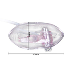 Автоматическая помпа для клитора и малых половых губ с вибрацией (Цвет: прозрачный)