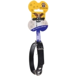 Ошейник для собак из искусственной кожи «БРО на Стиле», цвет черный, 1,5*37см (бирка)