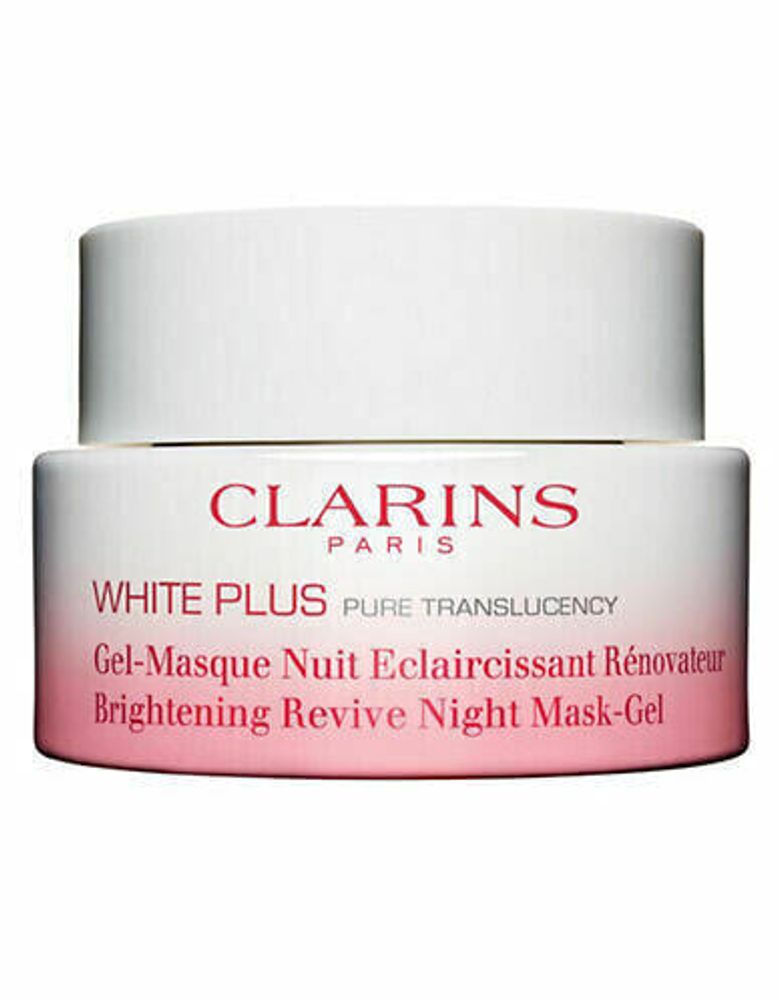 Маски Clarins White Plus Brightening Revive Night Mask-Gel Осветляющая ночная гель-маска лица