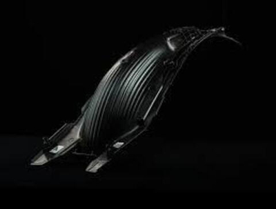 Заднее крыло Stark VARG EX нижняя часть - Rear fender (BLACK)