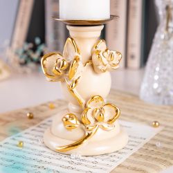 Подсвечник Орхидея Чарми Айвори