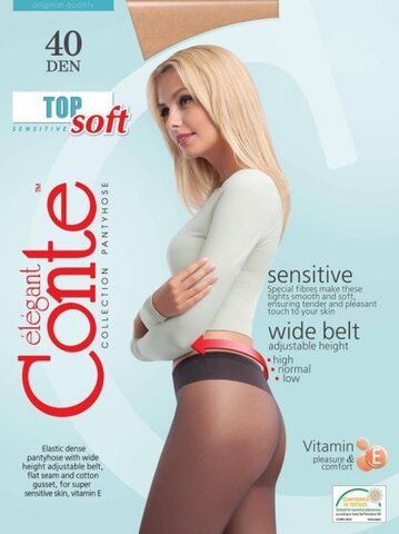 Колготки классические, Conte, Top Soft 40