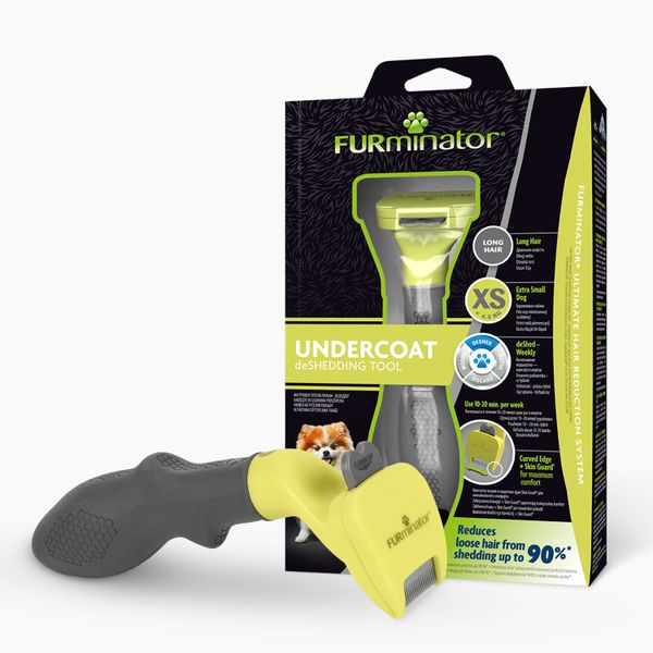 Фурминатор FURminator XS Long Hair для длинношерстных собак карликовых пород