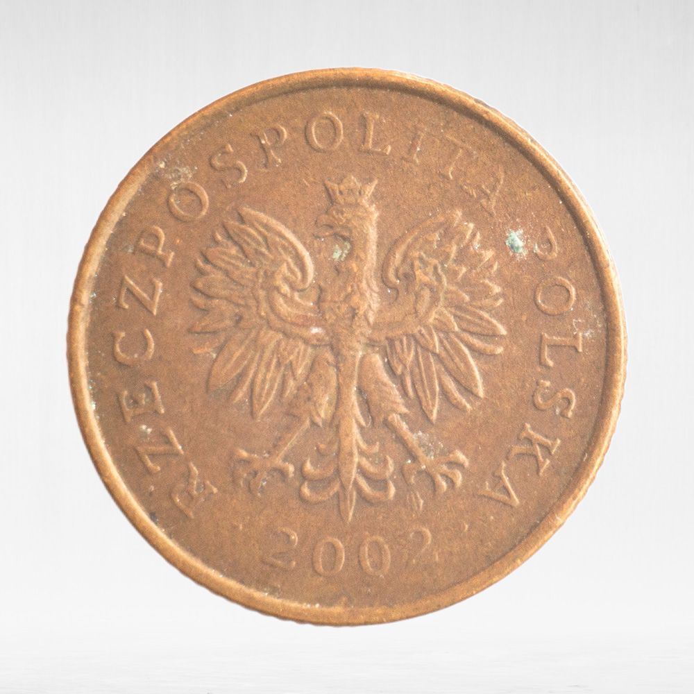 Poland, 5 Groszy, 2002, VF