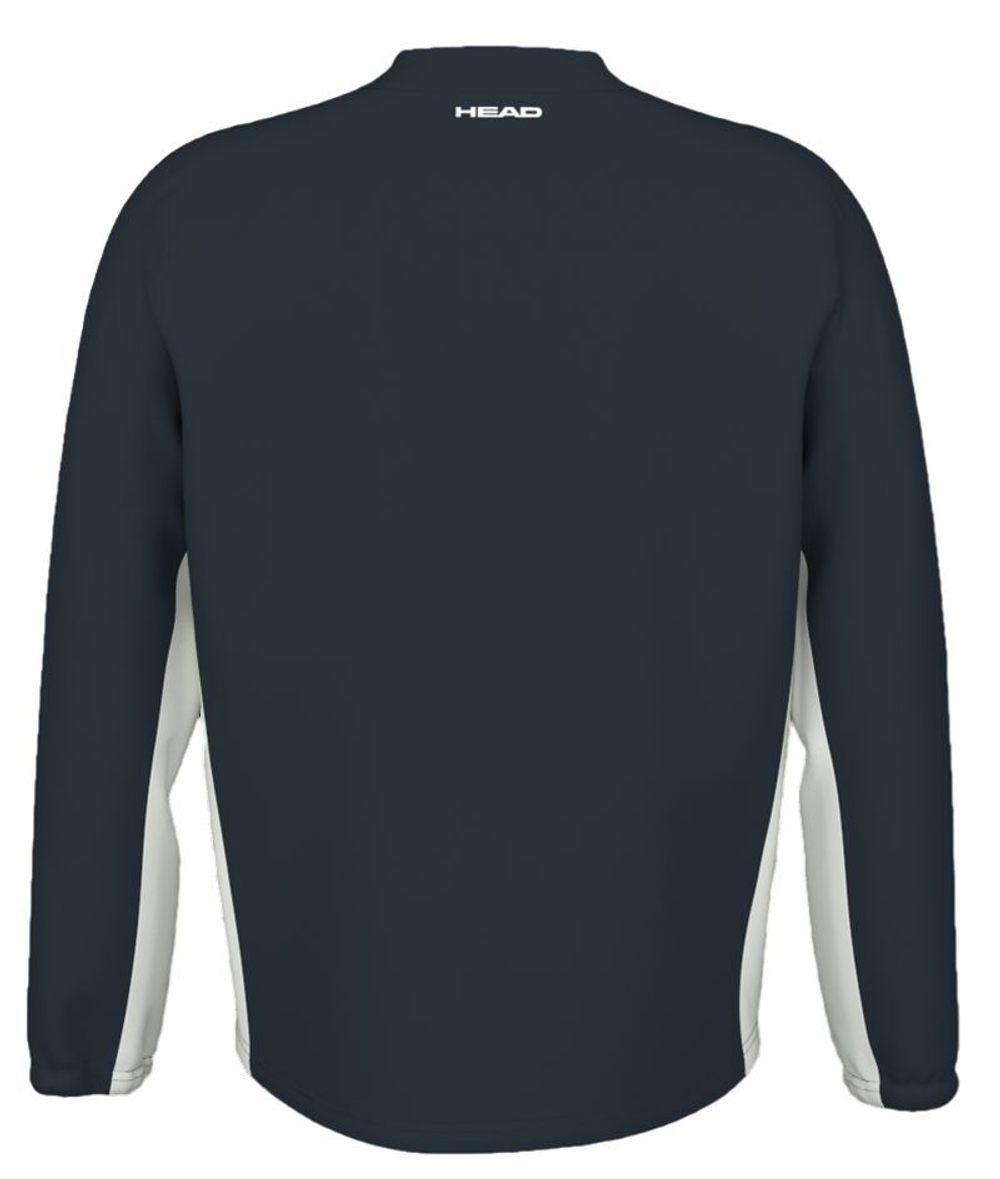 Мужская теннисная кофта Head Breaker Jacket - темно-синий/белый