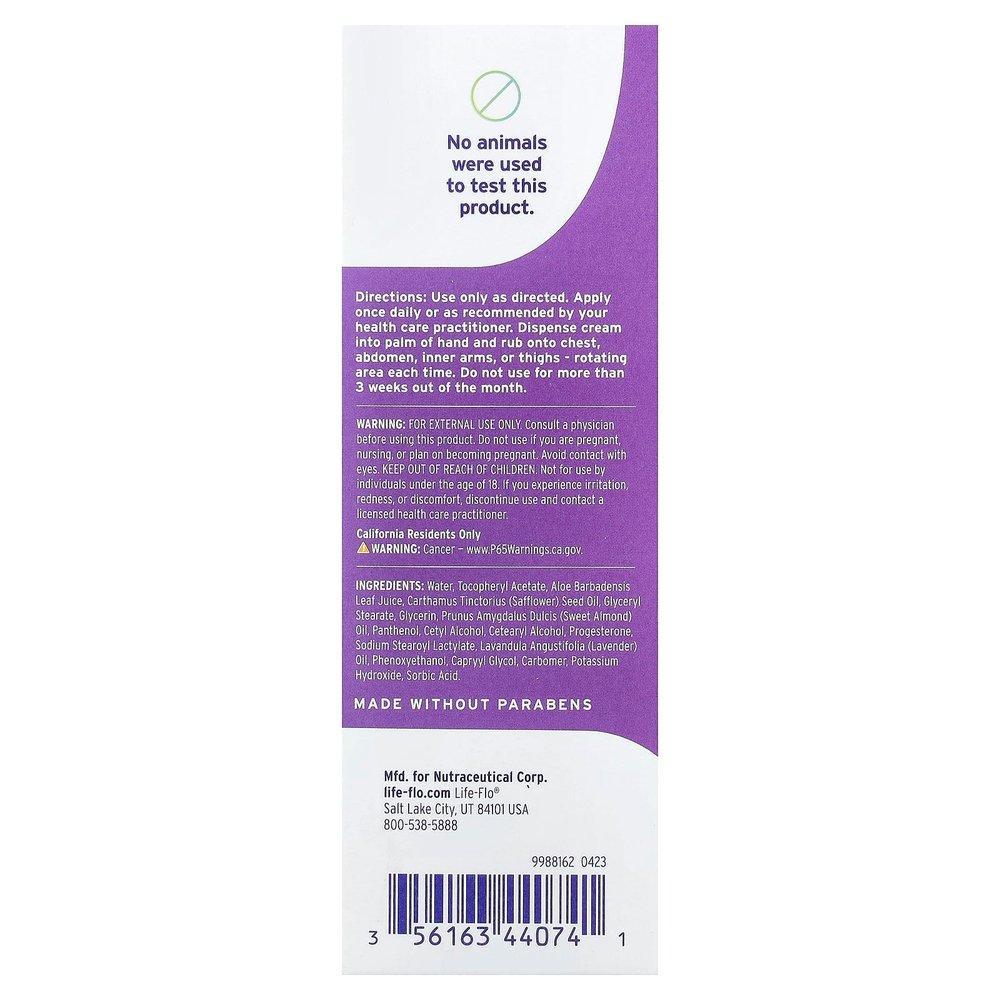Emerita, Pro-Gest®, балансирующий крем с лавандой, 112 г (4 унции)