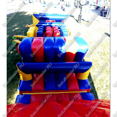 Надувная полоса препятствий "Веселые старты"