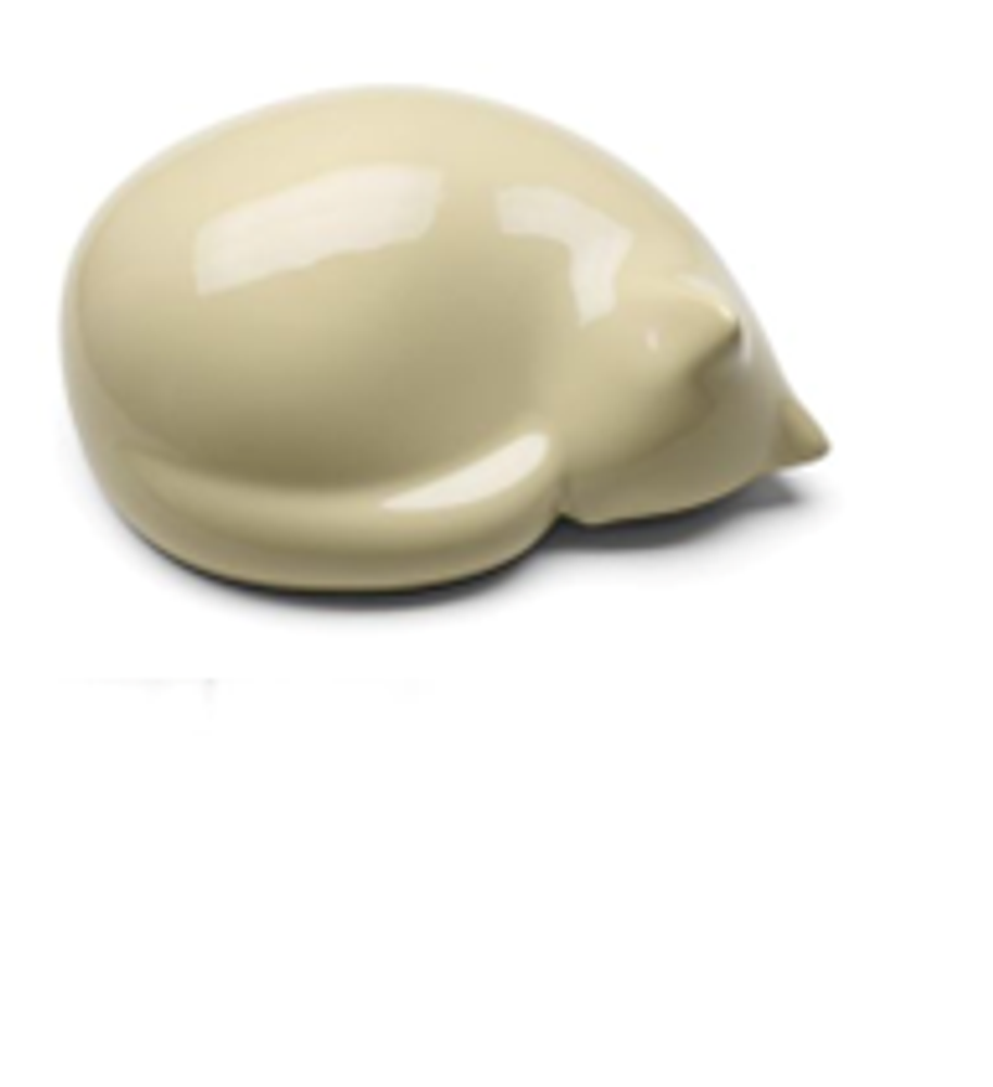 Декоративная фигура VITRA Resting Cat beige Small