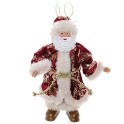 GAEM Украшение новогоднее "Дед Мороз" (блок 12 шт), L10 W4 H17 см, 2в.