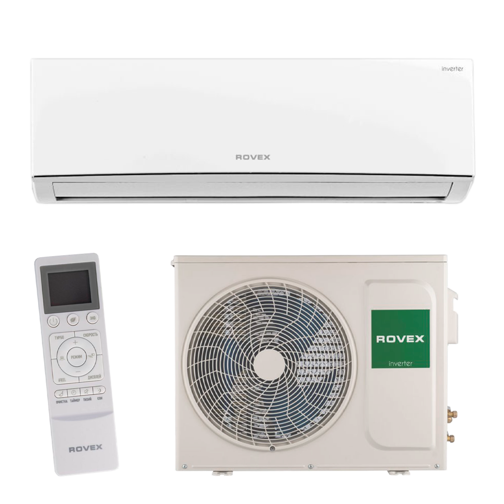 Сплит система Rovex RS-07CBS4 инвертор Кондиционер Rovex MEGAPOLIS INVERTOR WI-FI Супер тихий ( (20 кв. м)