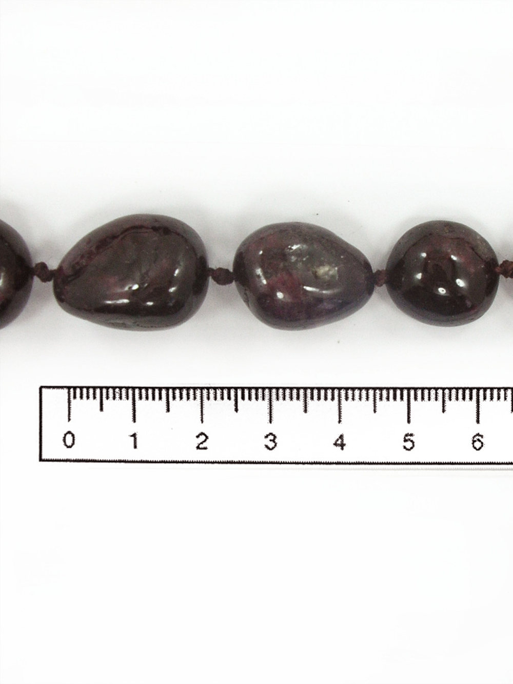Бусы из Граната grbu017