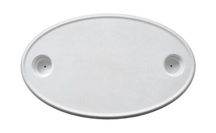 Крышка столешницы овальная 457х762мм