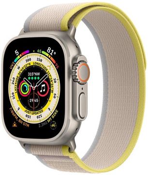 Ремешок для Apple Watch 49mm Yellow/Beige Trail Loop - S/M
