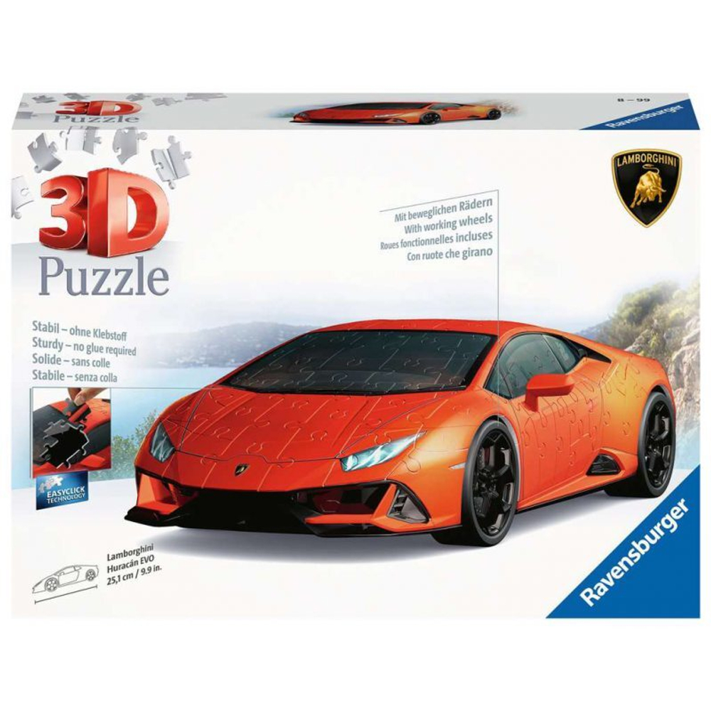 3D Пазл Ламборгини Хуракан Эво Evo 108 шт. 112388