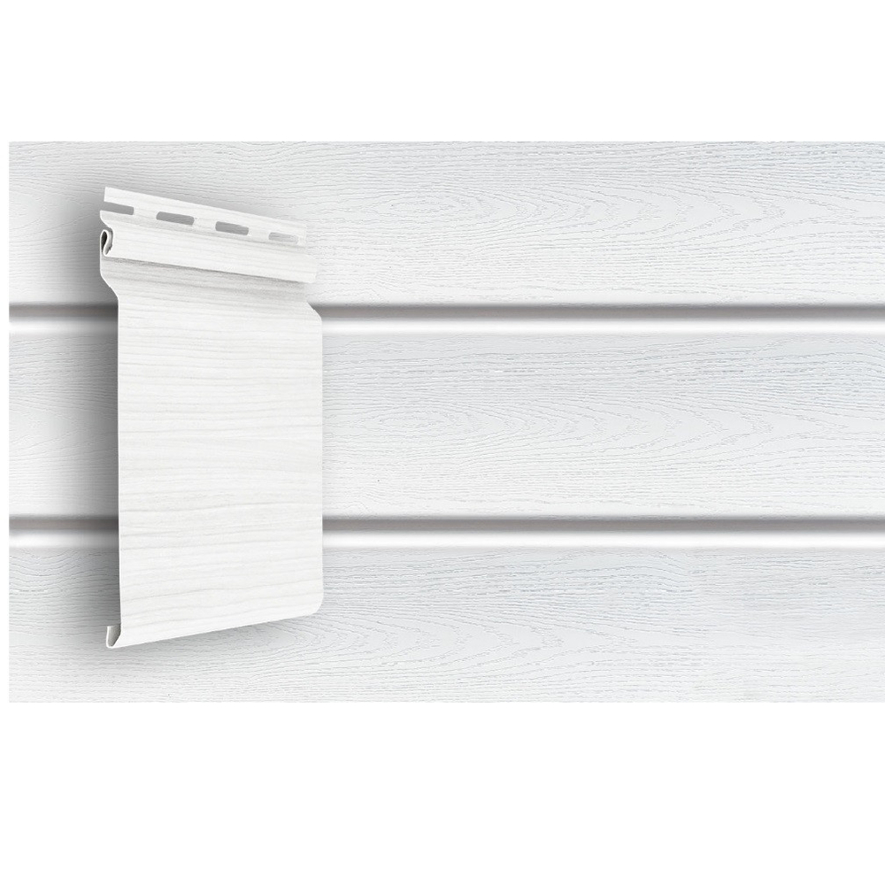 Сайдинг Grand Line Classic Natural Брус белый 3000 мм