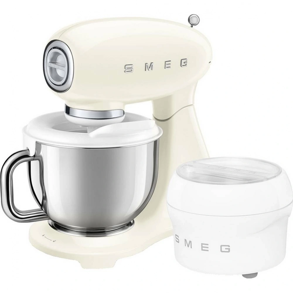 Миксер планетарный Smeg SMF05CREU кремовый