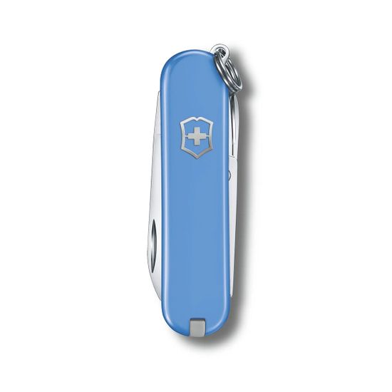 Складной нож Victorinox 0.6223.28G Summer Rain c клинком из стали X55CrMo14, рукоять Cellidor