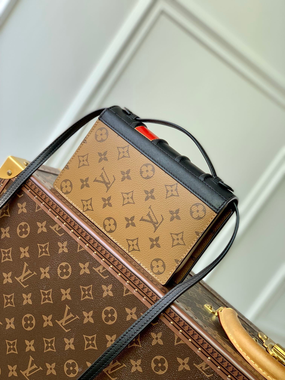Louis Vuitton Book Chain Wallet