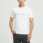 Футболка Белая Calvin Klein Tee, J320568-YAF