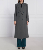 Хлопковое пальто Patrizia Pepe - серый(2O0014 A175)