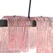 SL6021.403.36 Светильник подвесной ST-Luce черный/розовый LED 1*36W 3000K VOILE