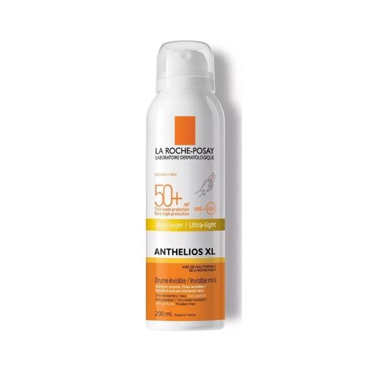 La Roche-Posay ANTHELIOS Солнцезащитный спрей-вуаль для лица и тела SPF 50+, 200 мл