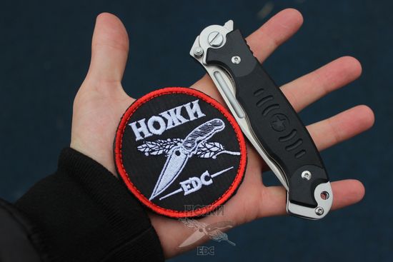 Складной нож НОКС Офицерский 2М (Д2) c клинком из стали D2, рукоять G10