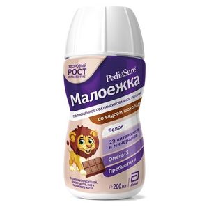 НАПИТОК ДЕТСКИЙ PEDIASURE МАЛОЕЖКА ШОКОЛАД 200МЛ
